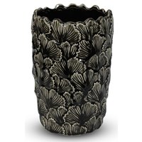 Vase Ginkgo H22 cm - Svart Vase Ginkgo H22 cm - Svart