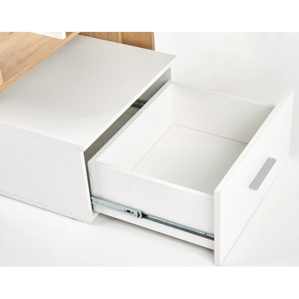 Myles skrivebord - Gull eik/Hvit Myles skrivebord - Gull eik/Hvit