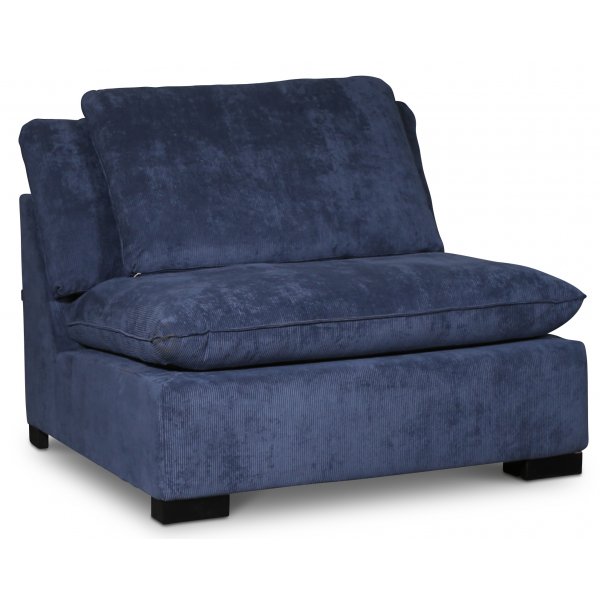 Lenestol Gabby XL - Denimbl kordflyel