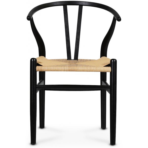 Brandon lenestol - Svart med tausete Brandon lenestol - Svart med tausete