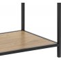 Seaford konsollbord med skuffer 100 x 35 cm - Eik/svart