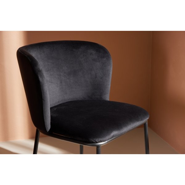 Edina spisestuestol - Sort Edina spisestuestol - Sort