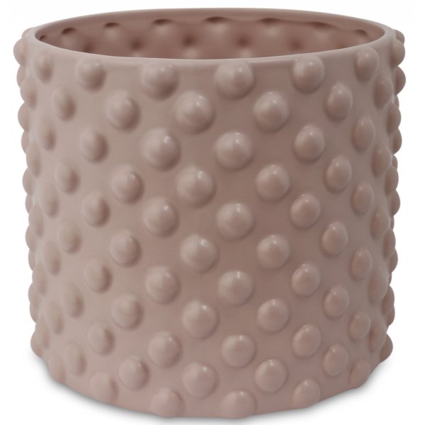 Krukke Boble H16 cm - Rosa