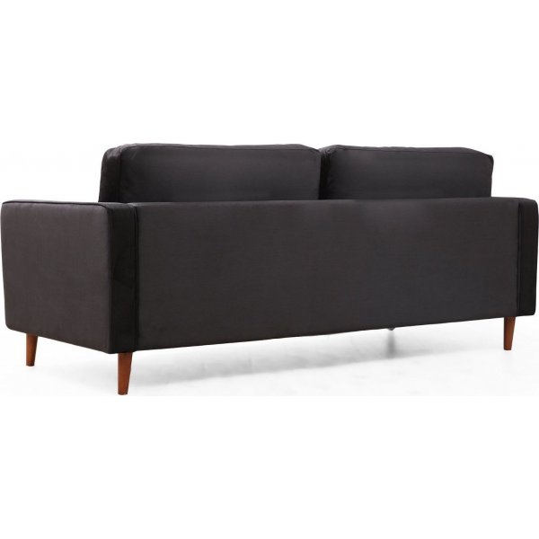 Roma 3-seters sofa - Svart Roma 3-seters sofa - Svart