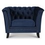 Chesterfield Liverpool lenestol- Bl flyel