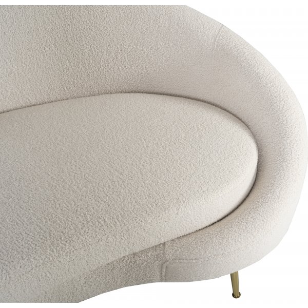 Sofa buet 255 cm beige