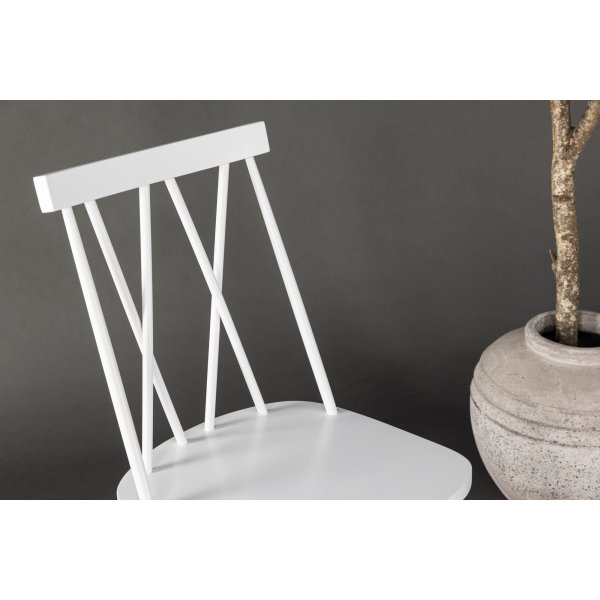 Mariette spisestol - Hvit Mariette spisestol - Hvit