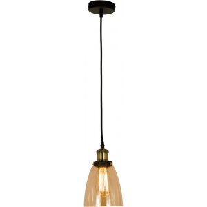 Taklampe Becky - Antikk / amber