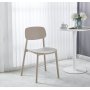 Archimedes stablebar spisestol - Stol i beige plast