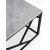 Kosmos salongbord 120 x 60 cm - Gr marmor/svart