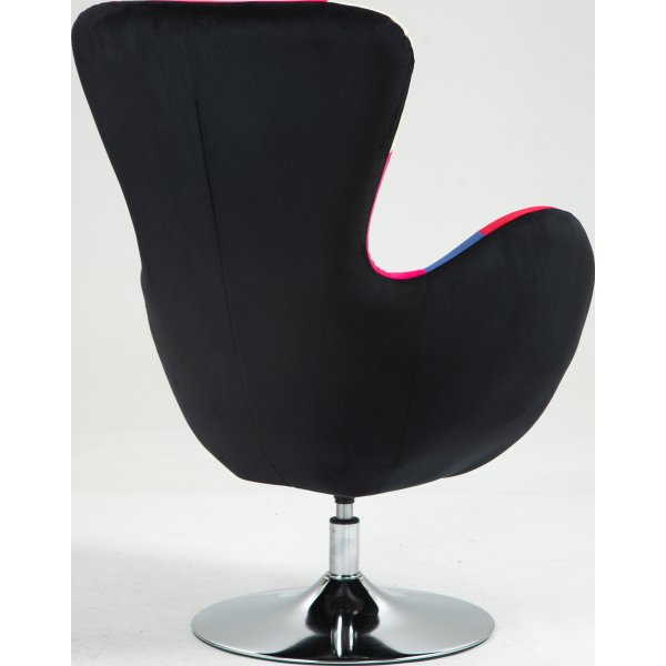 Lucille lenestol - Multi/krom