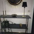 Kundebilde Messingfarget understell - 110x35x81,5 cm