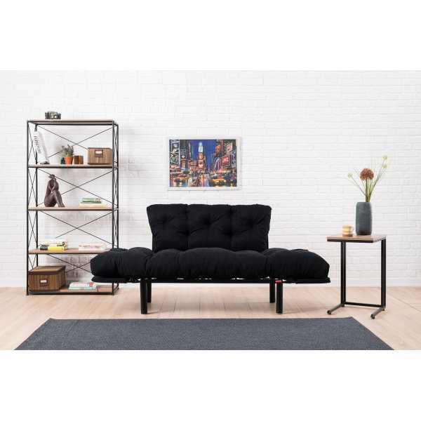 Nitta 2-seters sovesofa - Svart Nitta 2-seters sovesofa - Svart