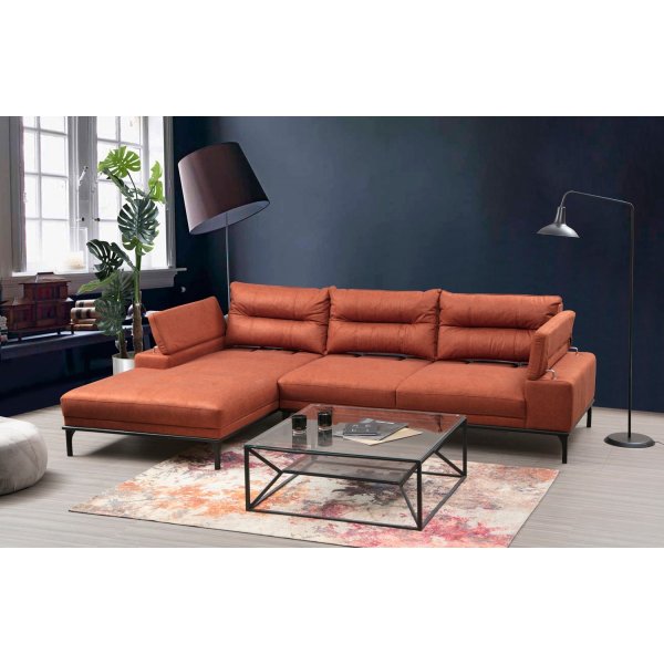 Hollywood divansofa - oransje