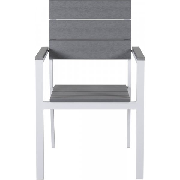 Levels spisestuestol - Grå/Hvit Levels spisestuestol - Grå/Hvit