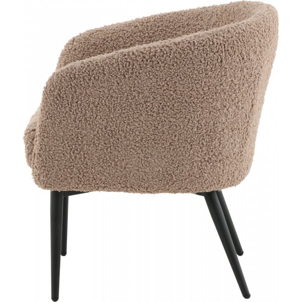 Teddy lenestol - Brun teddy + Flekkfjerner for møbler Teddy lenestol - Brun teddy + Flekkfjerner for møbler