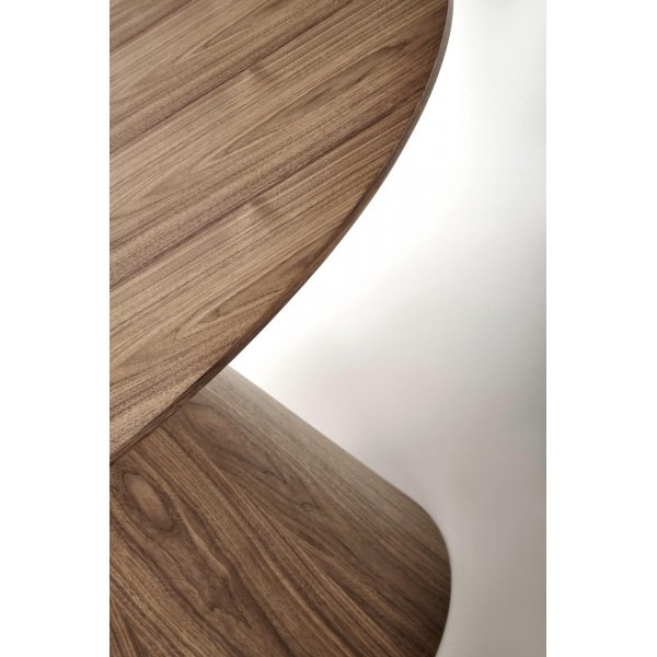 Float salongbord i valnøtt Ø80 cm Float salongbord i valnøtt Ø80 cm