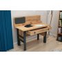 Valerin skrivebord 120 x 60 cm - Furu/antrasitt