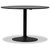 Seat spisebord høytrykkslaminat - Svart - ø110 cm