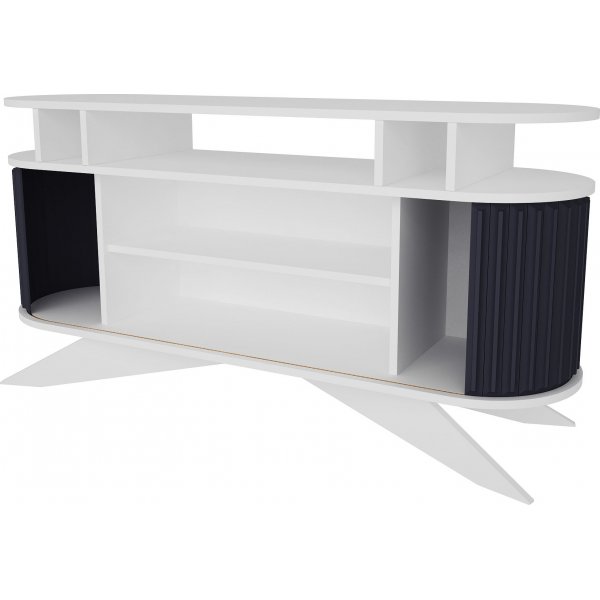 Stormy skjenk - Hvit/antrasitt Stormy skjenk - Hvit/antrasitt