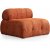 Petite 3-seters sofa - Oransje