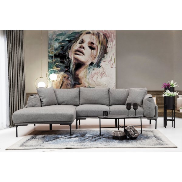 Leo divansofa - Grå Leo divansofa - Grå