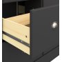 Nola kjpmannsdisk 91,5 x 38,5 x 78,5 cm - Svart/beige