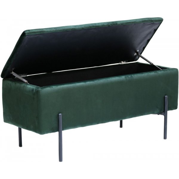 Watford-benk med lagring - grnn