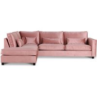 Adore Loungesofa XL åpent anslutning venstre - Dusty pink (Fløyel) Adore Loungesofa XL åpent anslutning venstre - Dusty pink (Fløyel)