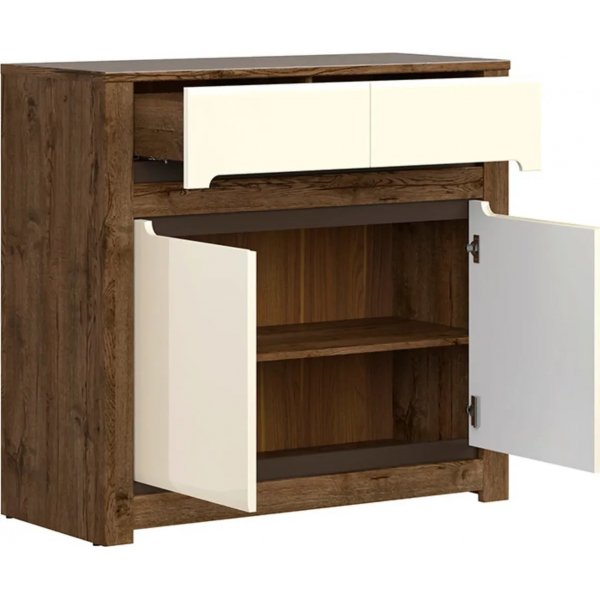 Ruso kommode - Eik/perlehvit Ruso kommode - Eik/perlehvit