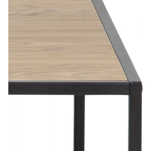 Seaford salongbord 80 cm - Eik/sort Seaford salongbord 80 cm - Eik/sort