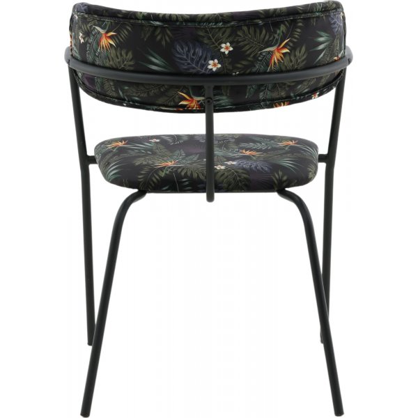 Tell karmstol - Svart blomst Tell karmstol - Svart blomst