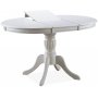 Spisebord Fitchburg 106-141 cm - Ecru + Tekstilrens for mbler