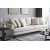 Remy Lounge 4-seters beige sofa 261 cm bred