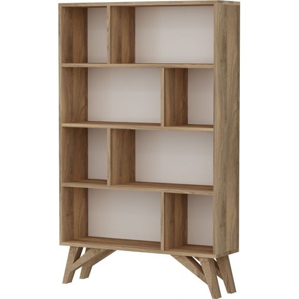 Flamingo bokhylle - Valnøtt Flamingo bokhylle - Valnøtt