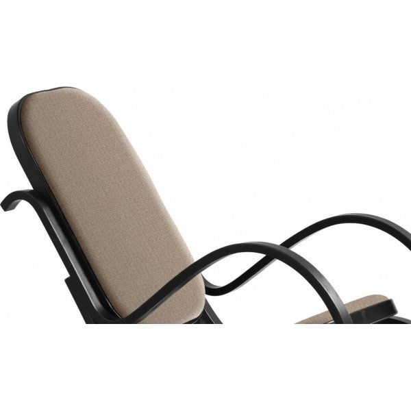 Komfort gyngestol - Brun/wenge Komfort gyngestol - Brun/wenge
