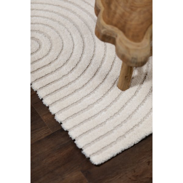 Genova Zen maskinvevde teppe Hvit Genova Zen maskinvevde teppe Hvit