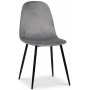 Pose spisegruppe: Bord 130 cm inkludert 4 stk carisma stoler - Svart