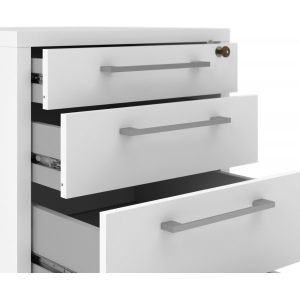 Prima skuffhjerte - Hvit