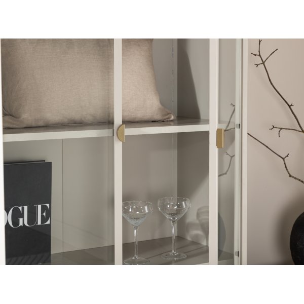 Alexander vitrineskap - Beige Alexander vitrineskap - Beige