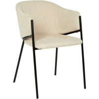Stacey karmstol - Beige/svart Stacey karmstol - Beige/svart