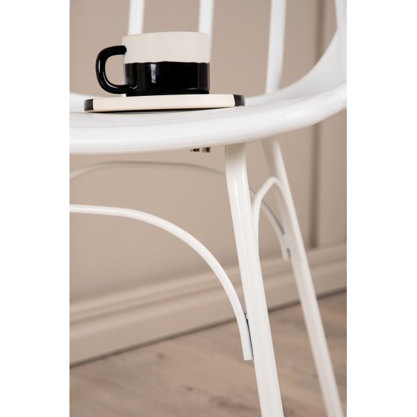 Dyrön spisestuestol - Hvit Dyrön spisestuestol - Hvit