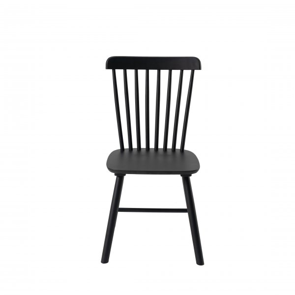Agda svart kurvstol