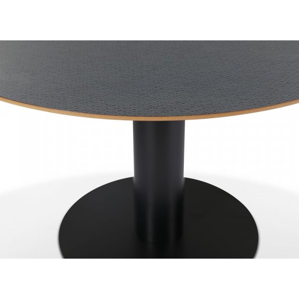 Next 118 rundt spisebord - Svart / Mørke virvler Next 118 rundt spisebord - Svart / Mørke virvler