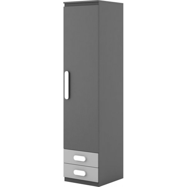 Pauline garderobe - Graphite/gr
