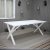 Spisebord Scottsdale 190 cm - Hvit + Mbelpleiesett for tekstiler