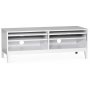 Borgholm TV-benk 126 cm - Hvit