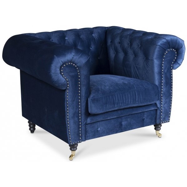 Chesterfield Sheffield Lenestol - Valgfri farge på trekk Chesterfield Sheffield Lenestol - Valgfri farge på trekk