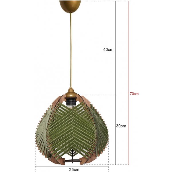 Folio taklampe - Grønn Folio taklampe - Grønn