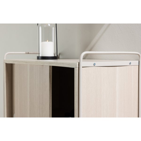 Paris overskap 68 x 60 cm - Beige/Whitewash